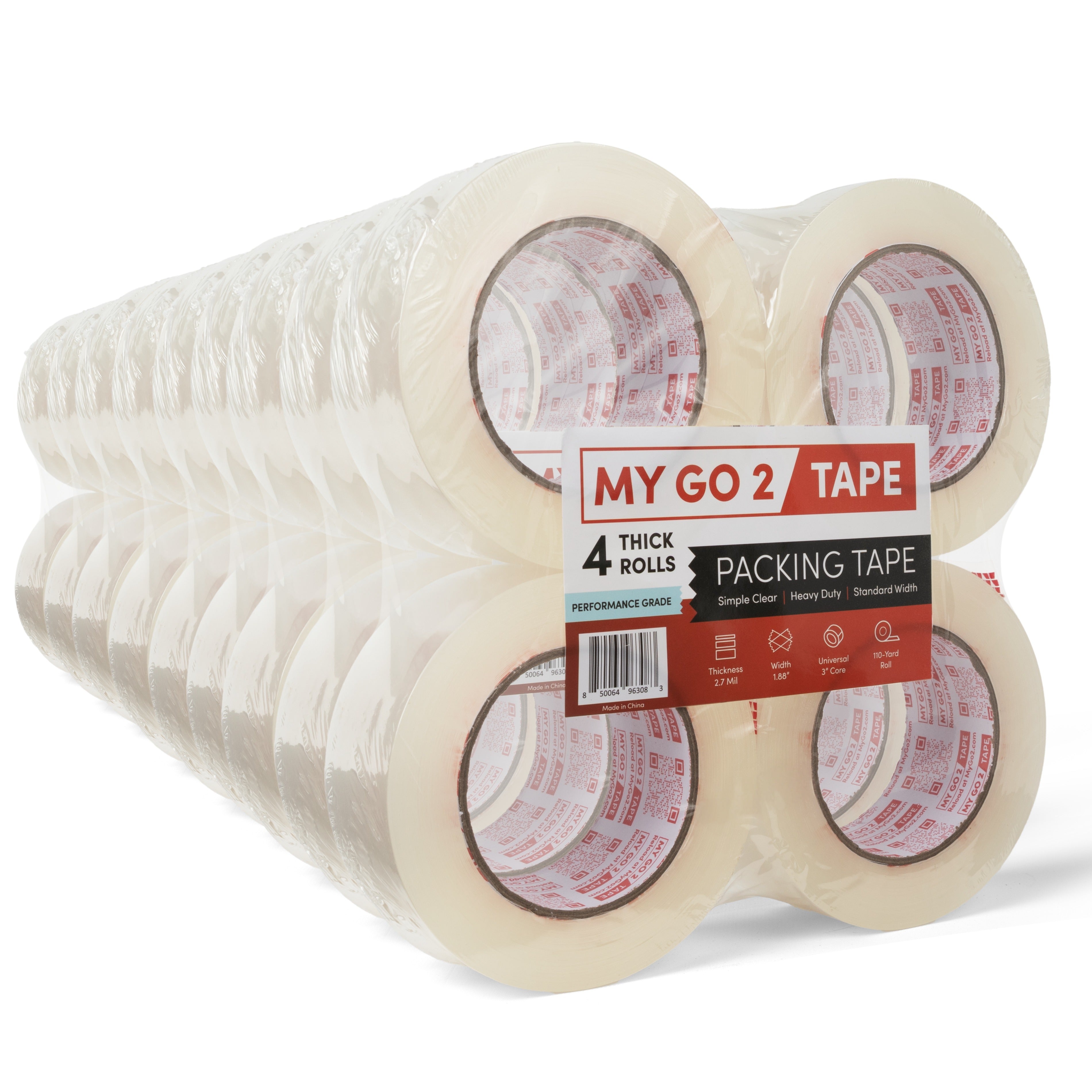 BABYL★ MINI GONG&STICKER PACK & TAPE Standard Width, Performance Grade Packing Tape