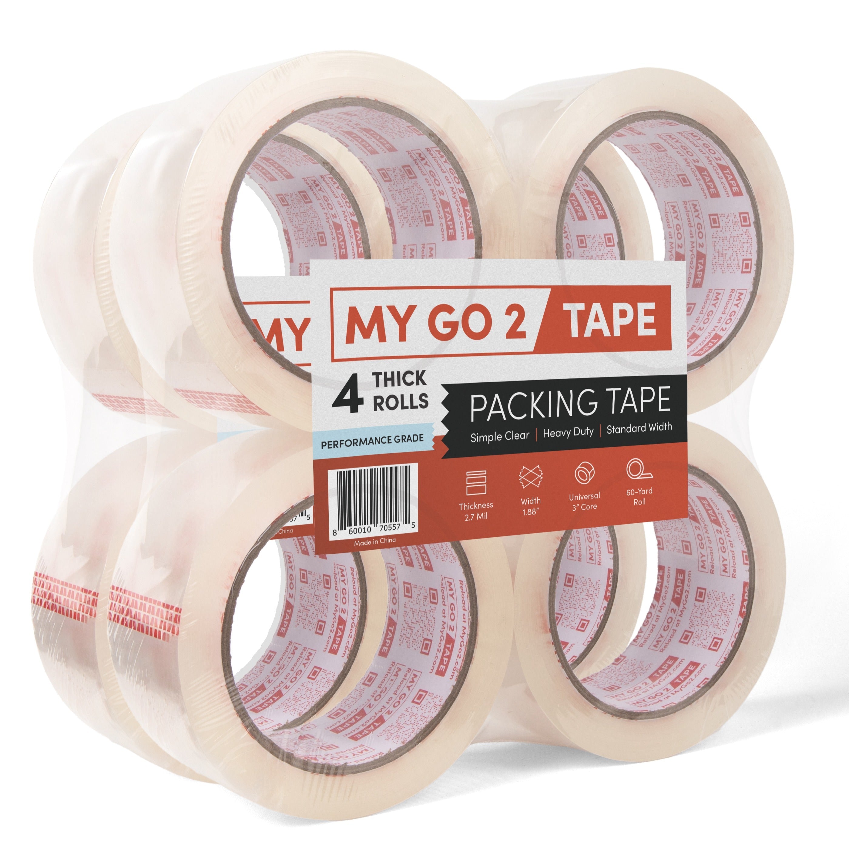 BABYL★ MINI GONG&STICKER PACK & TAPE Standard Width, Performance Grade Packing Tape