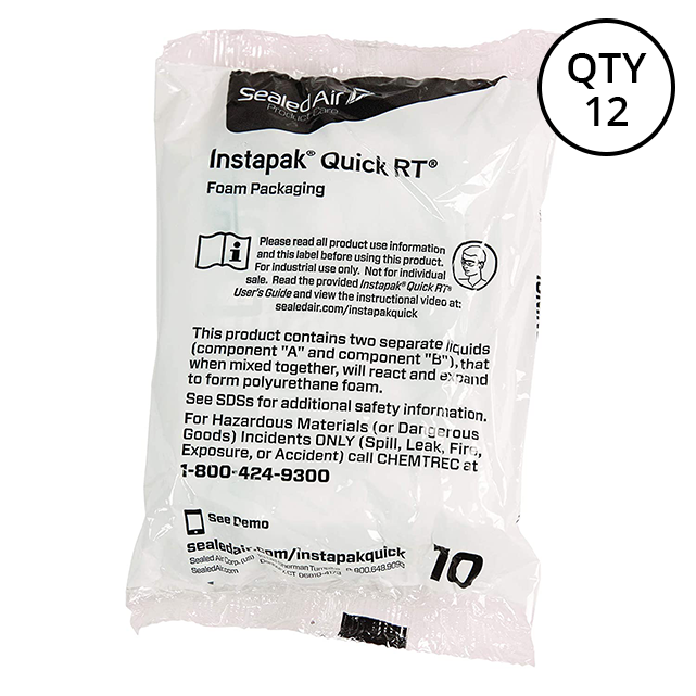 #10 Sealed Air Instapak  (Qty 12)