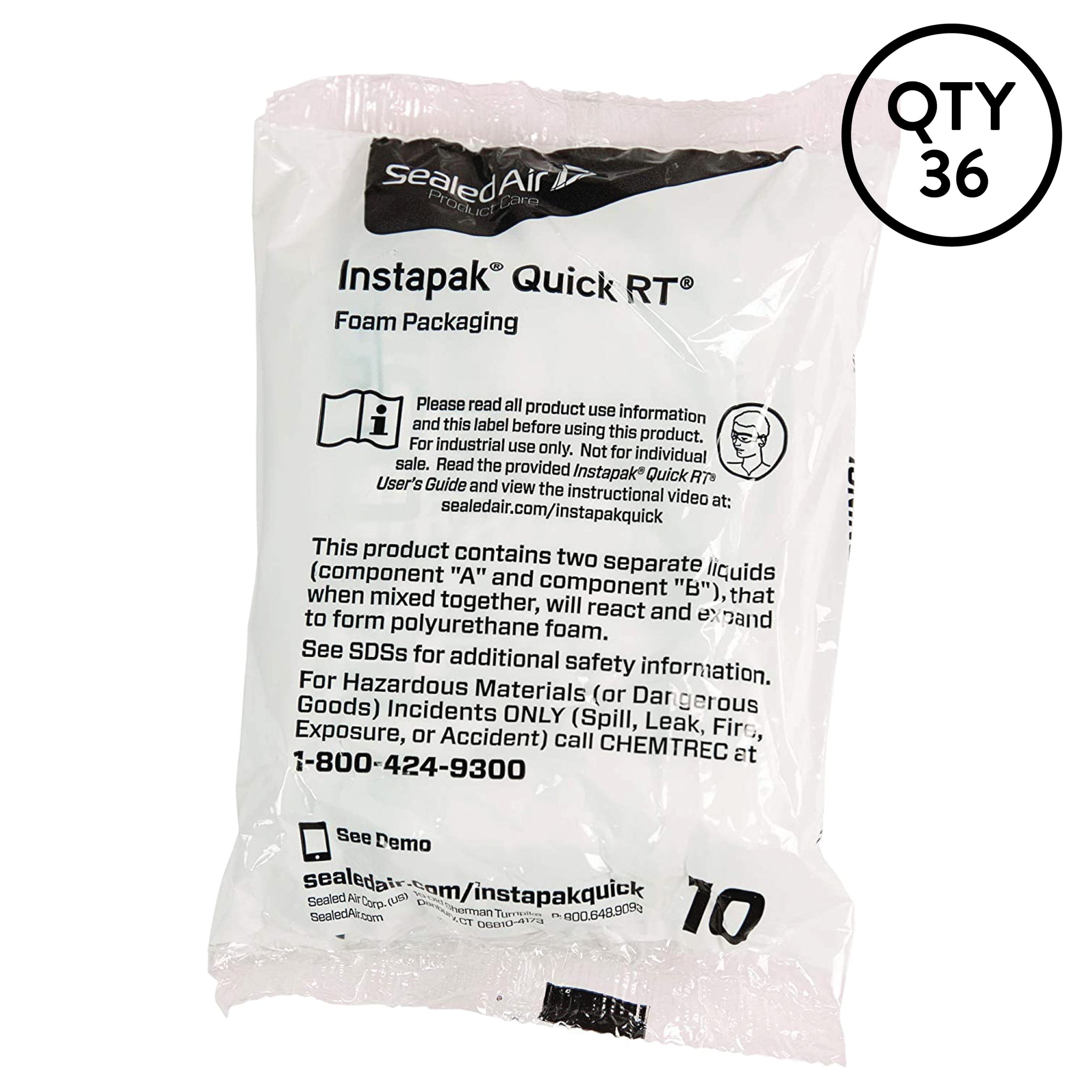 InstaPak Quick RT Bag #10 - Quick & Safe Gift Packing 15 x 18 (2 pack)