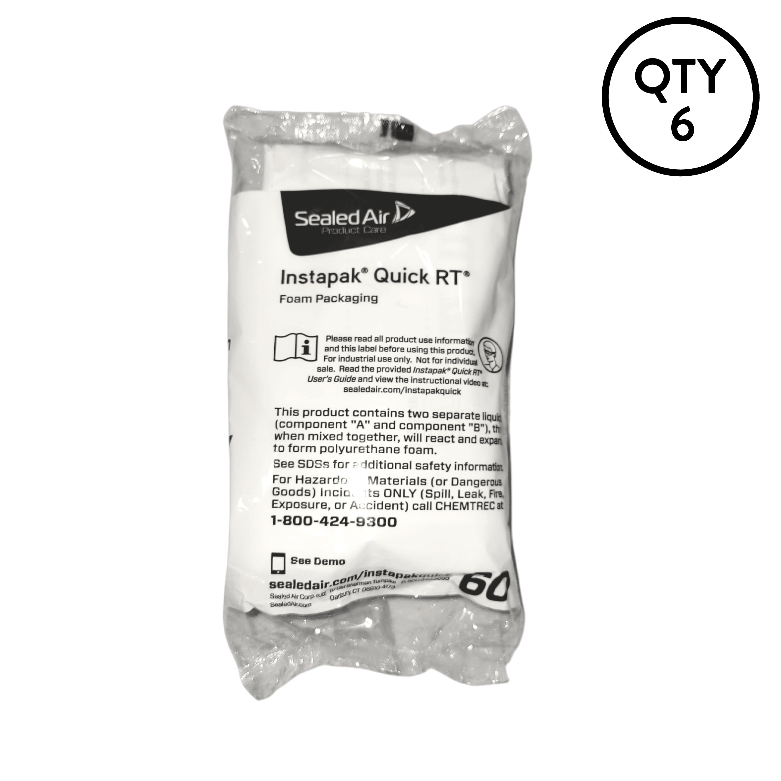 Sealed Air Instapak Quick RT #20 Heavy Duty Expandable Foam Bag, for  10